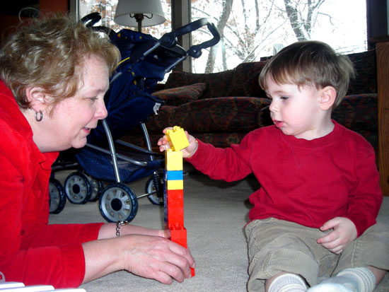 Ben and legos