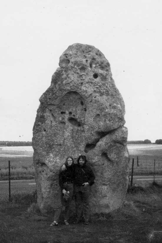 Karen and Butch at the Heelstone